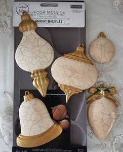 Redesign with Prima Moulds - Bright Baubles