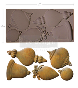 Redesign with Prima Moulds - Bright Baubles