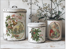 Load image into Gallery viewer, IOD Decor Transfer Pad 20 x 30.5cm - Christmas Joy (8 Sheets)
