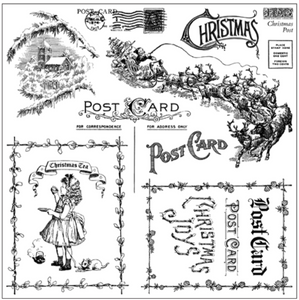 IOD Decor Stamp 30.5 x 30.5cm - Christmas Post