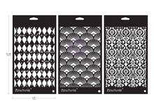 Load image into Gallery viewer, Redesign with Prima Stencil - Decadant Walls (3 x Small Stencil Pack)
