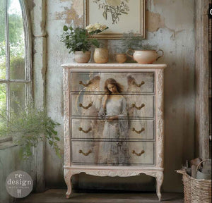Redesign with Prima Decoupage Fibre Paper - A1 Divine Messenger (Limited Release)