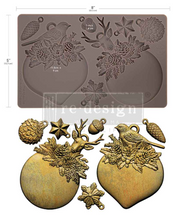 Load image into Gallery viewer, Redesign with Prima Moulds - Evergreen Antler Emblem
