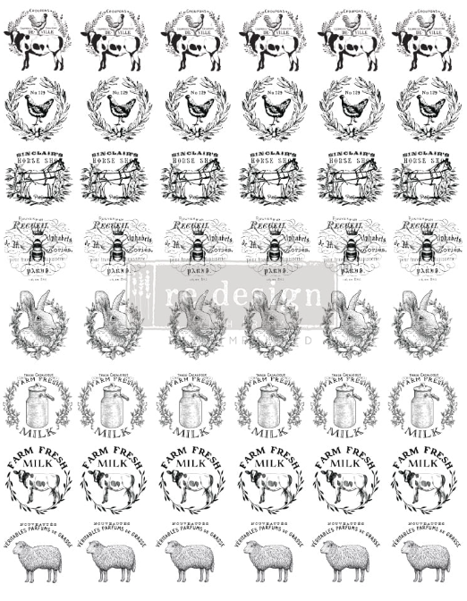 Redesign with Prima Knob Transfer - Farm Sweet Farm
