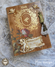 Load image into Gallery viewer, Redesign with Prima H2O Gold Transfer - Fleur De Minuit (2 Sheets)
