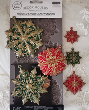 Load image into Gallery viewer, Redesign with Prima Moulds - Frosted Snowflake Wonders
