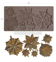 Load image into Gallery viewer, Redesign with Prima Moulds - Frosted Snowflake Wonders
