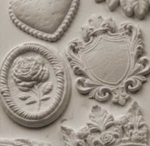 IOD Decor Mould 25 x 15cm - Heraldry