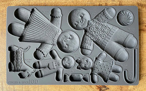 IOD Decor Mould 25 x 15cm - Ginger and Spice (Limited Edition)
