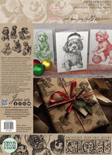 Load image into Gallery viewer, IOD Decor Stamp 30.5 x 30.5cm - Christmas Pups with masks (Limited Edition)
