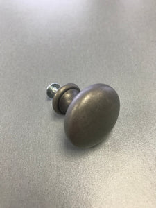 Metal Antique Pewter Finish Knob