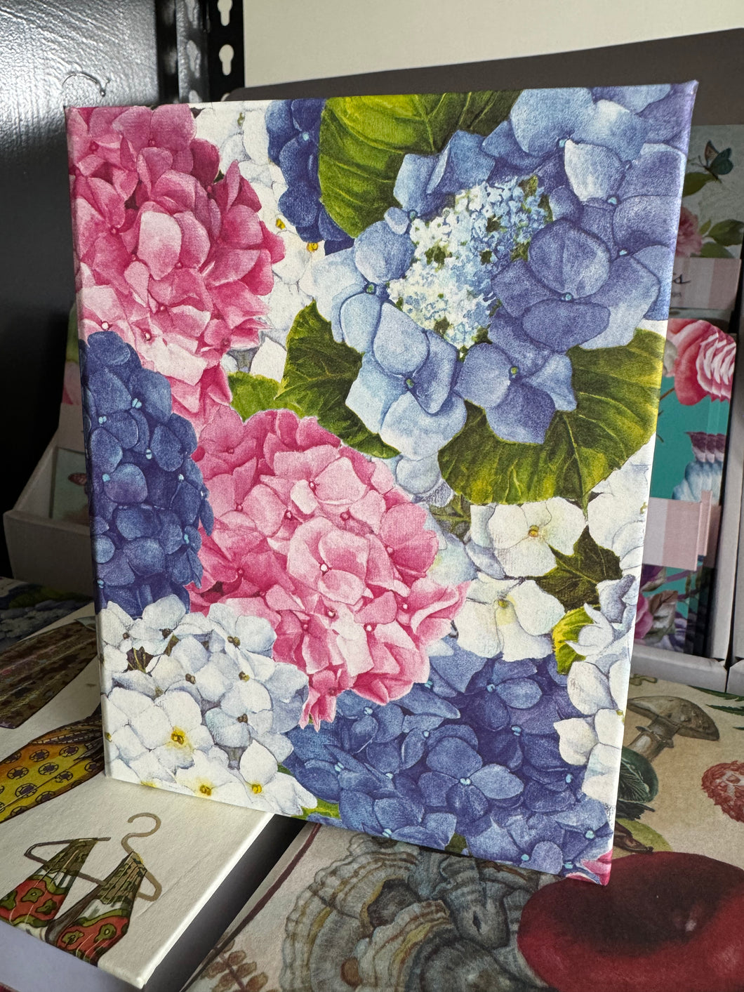 Jotter Pad - Hydrangeas