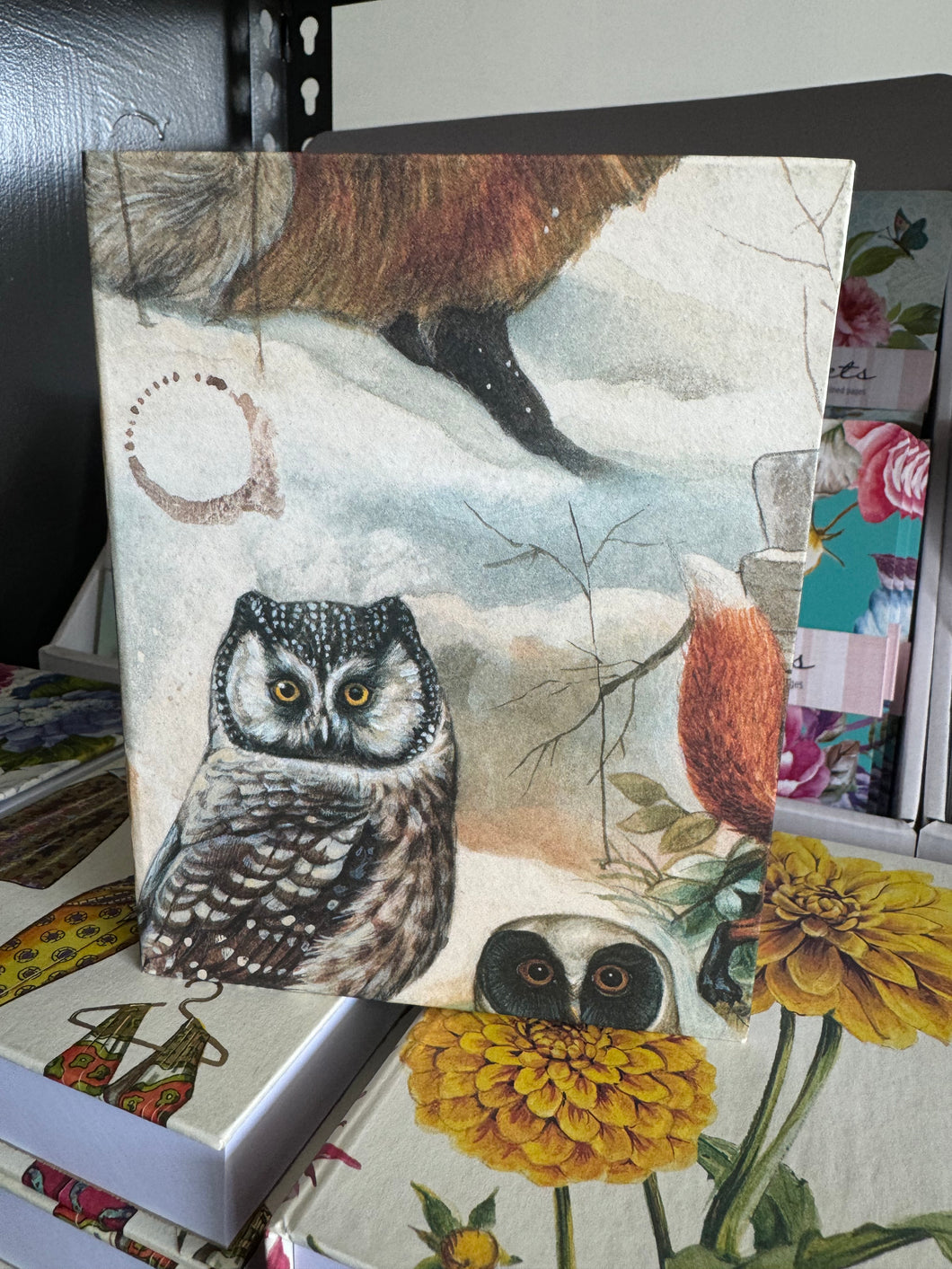 Jotter Pad - Owl and Rabbit