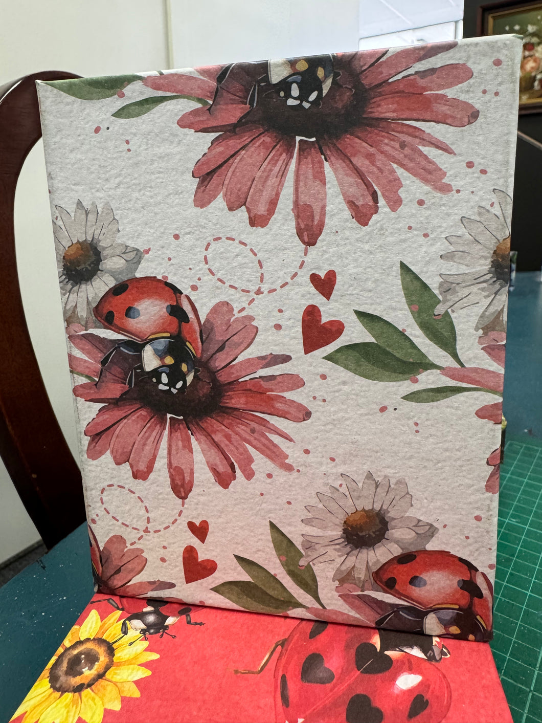 Jotter Pad - Limited Release Ladybug and Gerberas