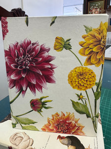 Jotter Pad - Dahlias