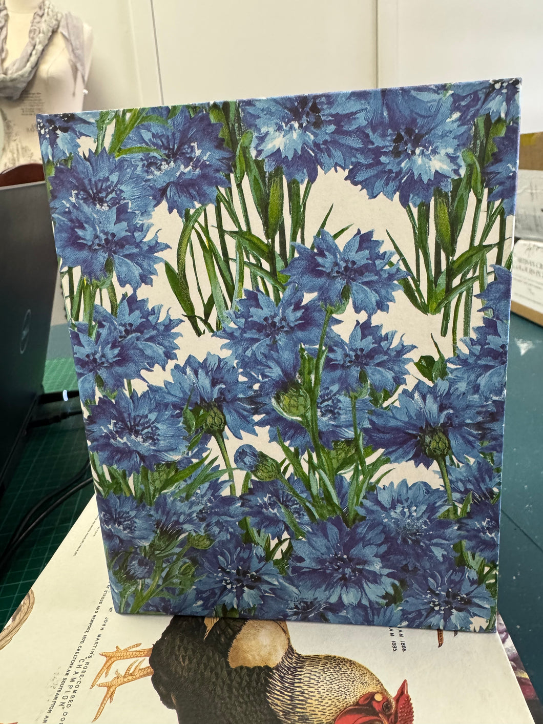 Jotter Pad - Blue Cornflowers