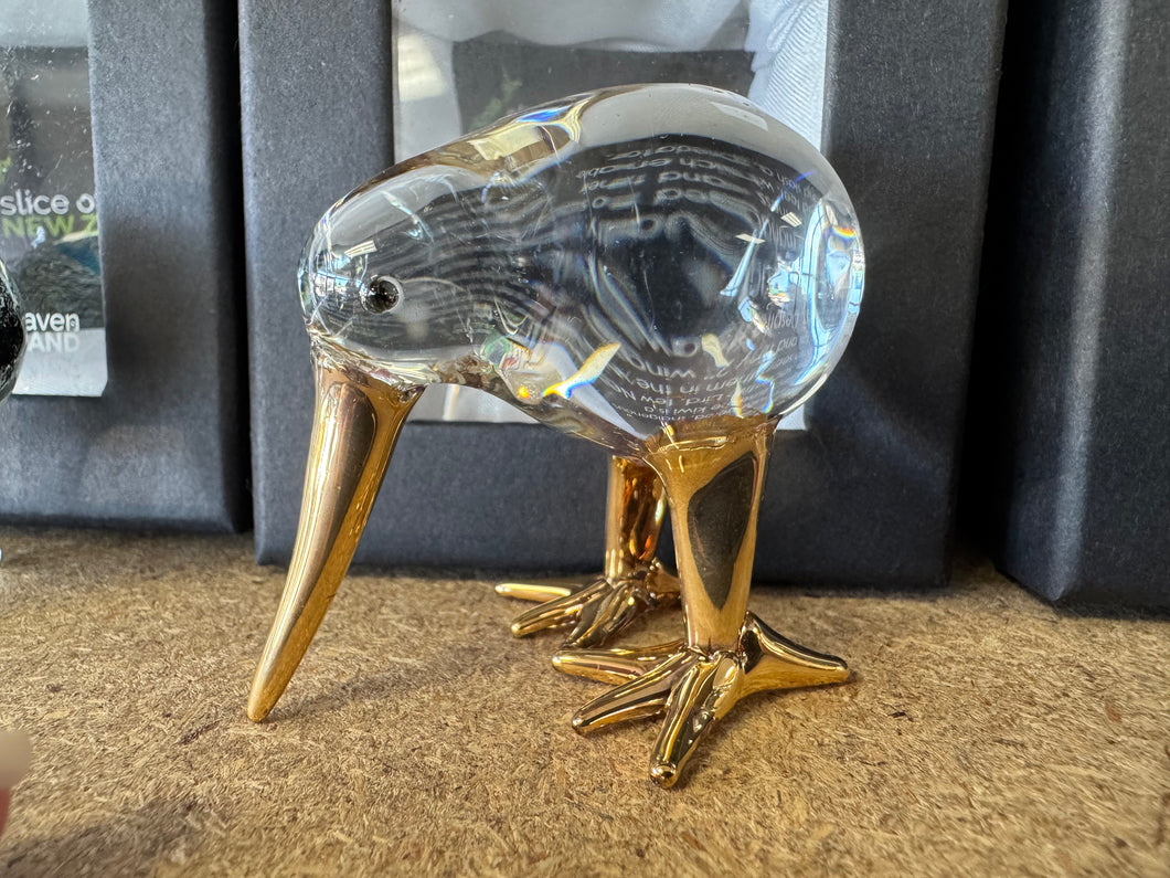 Little Glass Gold Kiwi