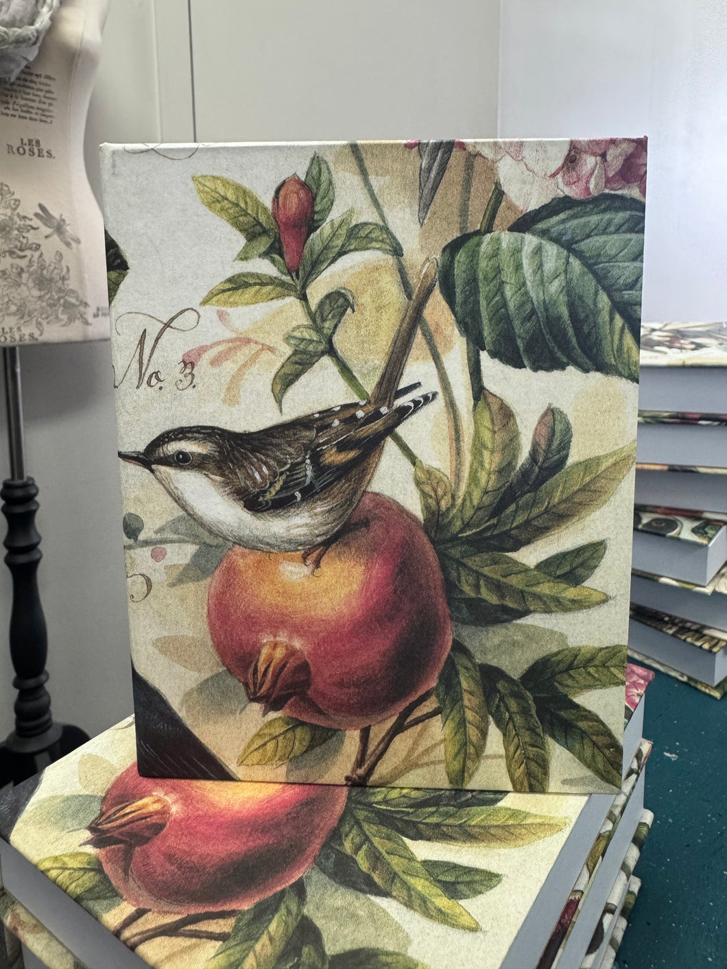 Jotter Pad - Birds and Fruit