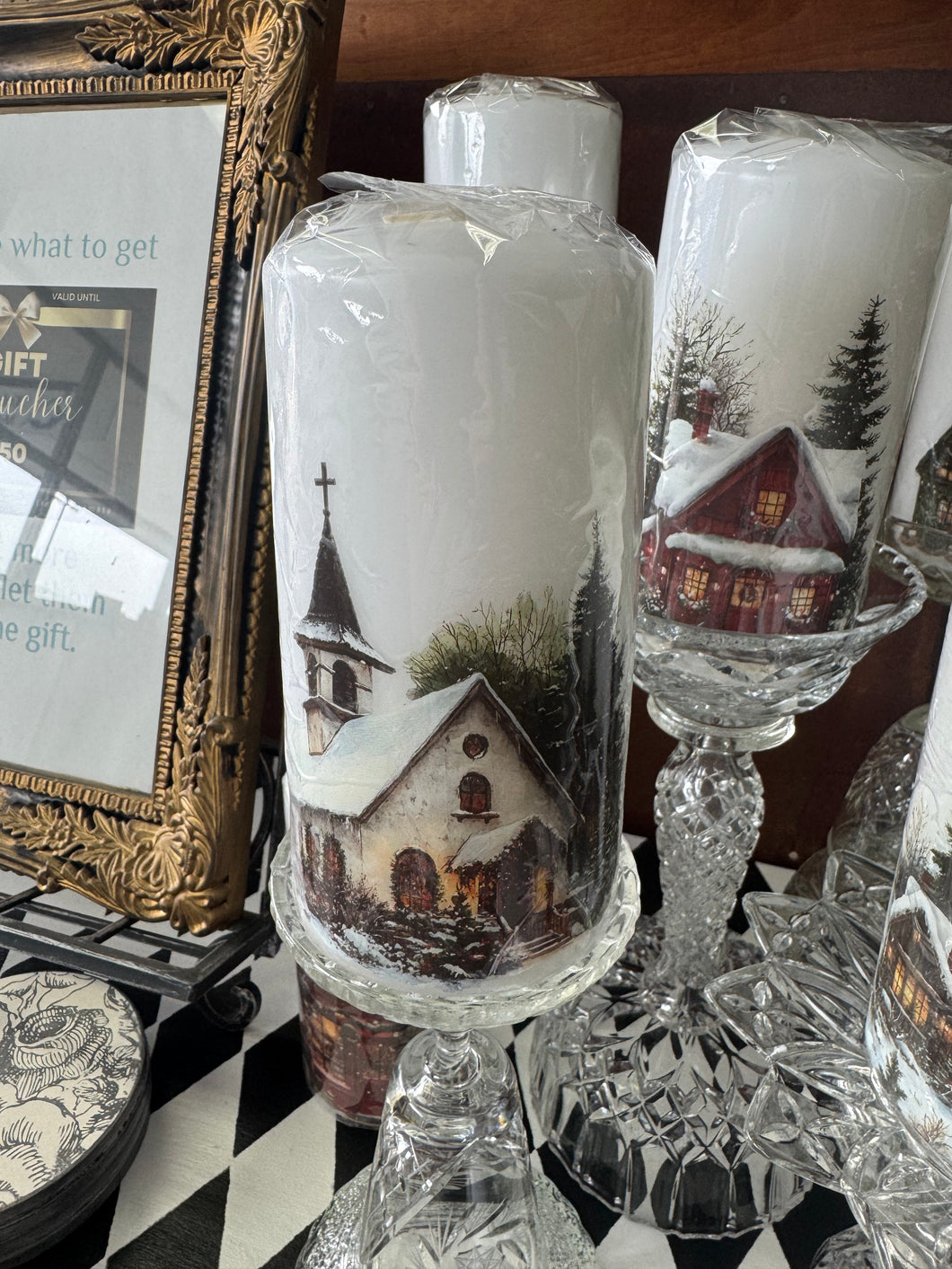 Cream Chruch Wonderland Candle