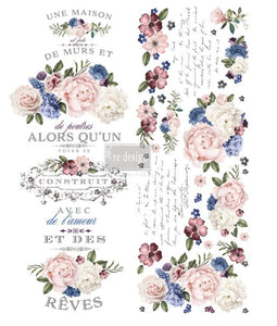 Redesign with Prima Transfer Large - Lavender Bush