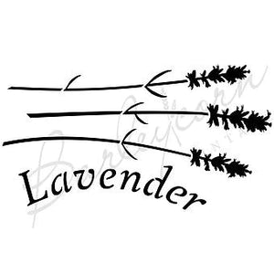 Lavender Stencil