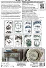 Load image into Gallery viewer, IOD Decor Paint Inlay - Little Lark (8 Sheets) ***Limited Edition***
