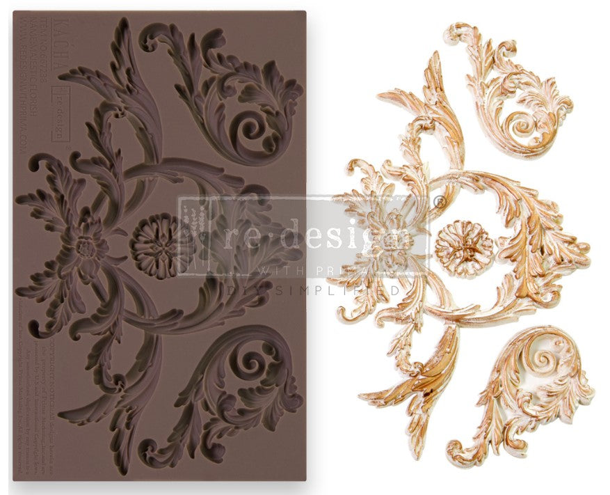 Redesign with Prima Moulds - Majestic Flourish by Kacha