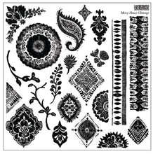 Load image into Gallery viewer, IOD Decor Stamp 30.5 x 30.5cm - Mercy House Chitenge (with masks)
