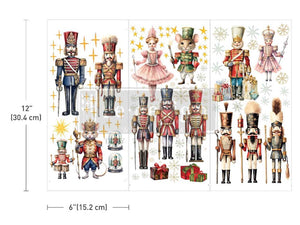 Redesign with Prima Transfer Mini - Nutcracker Christmas