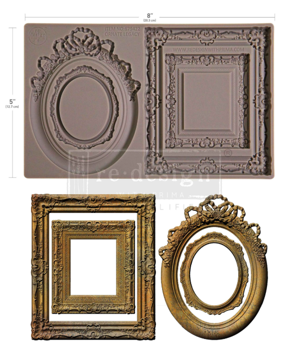 Redesign with Prima Moulds - Ornate Legacy