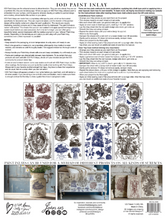 Load image into Gallery viewer, IOD Décor Paint Inlay - Hameau de la Reine (8 Sheets) ***Limited Edition***
