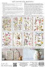 Load image into Gallery viewer, IOD Decor Transfer Pad 20 x 30.5cm - Primrose Isle (8 sheets)

