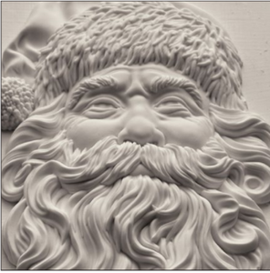 IOD Decor Mould 13 x 18cm - Saint Nick