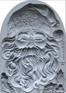 IOD Decor Mould 13 x 18cm - Saint Nick