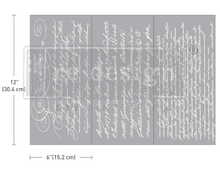 Load image into Gallery viewer, Redesign with Prima Transfer Mini - Secret Letter II (White)
