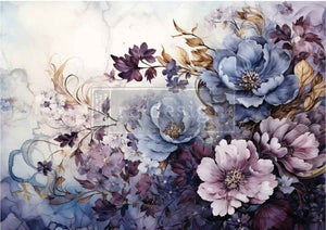 Redesign with Prima Decoupage Fibre Paper - A1 Serene Shadows