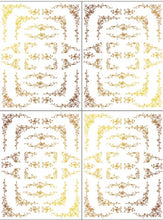 Load image into Gallery viewer, IOD Decor Transfer Pad 31 x 41cm - Gilded GOLD FOIL Si Belle (4 sheets)
