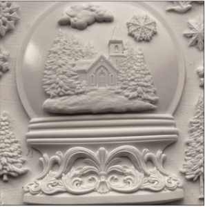 IOD Decor Mould 25 x 15cm - Snow Globes