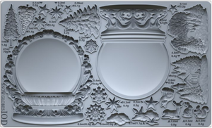 IOD Decor Mould 25 x 15cm - Snow Globes