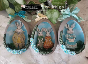 Redesign with Prima Moulds - Springtime Bunny