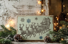Load image into Gallery viewer, IOD Decor Paint Inlay - The North Pole Co (8 Sheets) ***Limited Edition***
