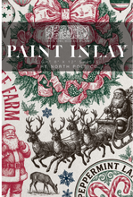 Load image into Gallery viewer, IOD Decor Paint Inlay - The North Pole Co (8 Sheets) ***Limited Edition***
