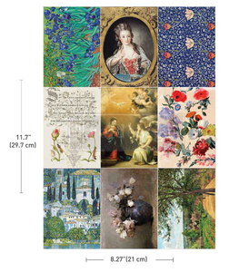 Redesign with Prima A4 Transfer - The Painted Legacy (1 Sheet)