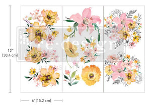 Redesign with Prima Transfer Mini - Watercolor Lush