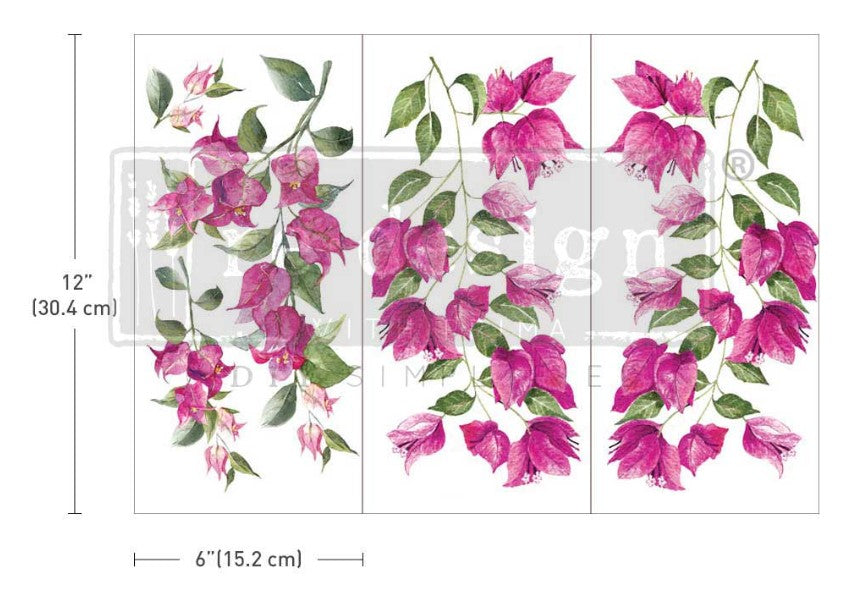 Redesign with Prima Transfer Mini - Wild Flowers