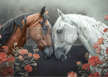 Load image into Gallery viewer, Redesign with Prima Decoupage Fibre Paper - A1 Wild Hearts
