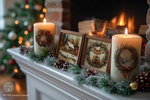 Redesign with Prima Middy Transfer - Yuletide Nostalgia 3 sheets + 1 Bonus Sheet
