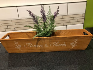 Natural Flower & Herbs Box