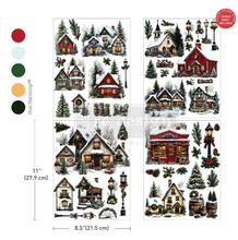 Load image into Gallery viewer, Redesign with Prima Middy Transfer - Village of Wonder 3 sheets + 1 Bonus Sheet
