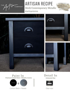 Artisan Paint Recipe - Sleek Contemporary Metallic